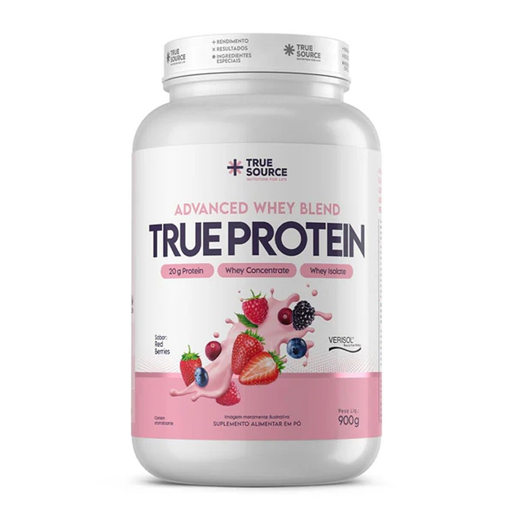 True Protein Advanced Whey - 900g Red Berries - True Source em Oferta na Shopee