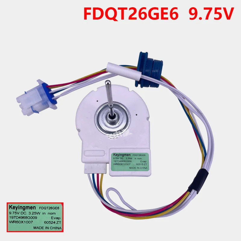 Novo Para motor De Ventilador De Ventilação De Geladeira panasonic 197D4968G009 FDQT26GE6 FDQT26GE8 Peças Com Rotativo R