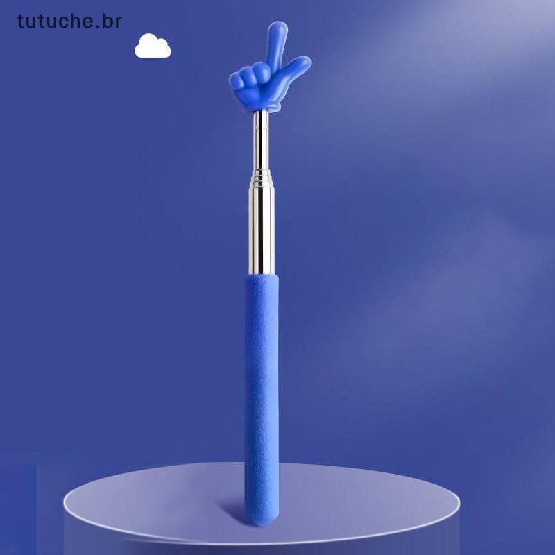 TU Retrátil Professor Ponteiro Dedo Design De Aço Inoxidável Telescópico Escola Ensino Sti Suprimentos Para Sala De Aula