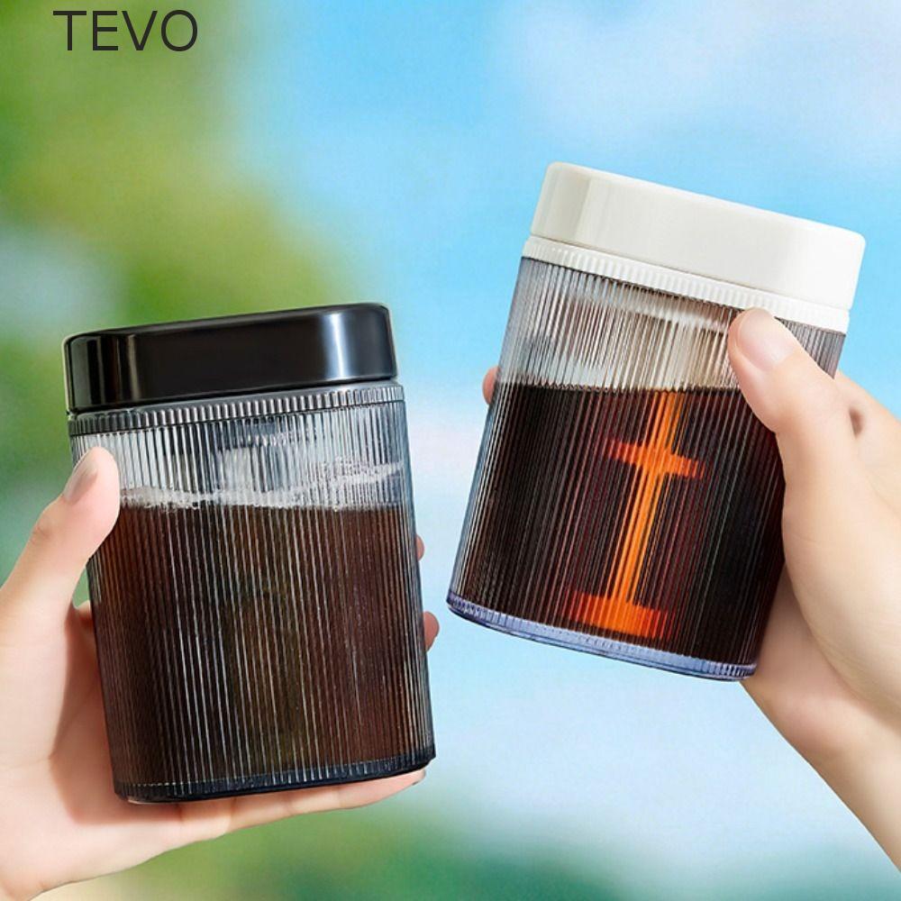 Cafeteira TEVO Pocket Cold Brew , Malha Fina Com Filtro Fria , Tampa Selada Garrafa De Fermentação
