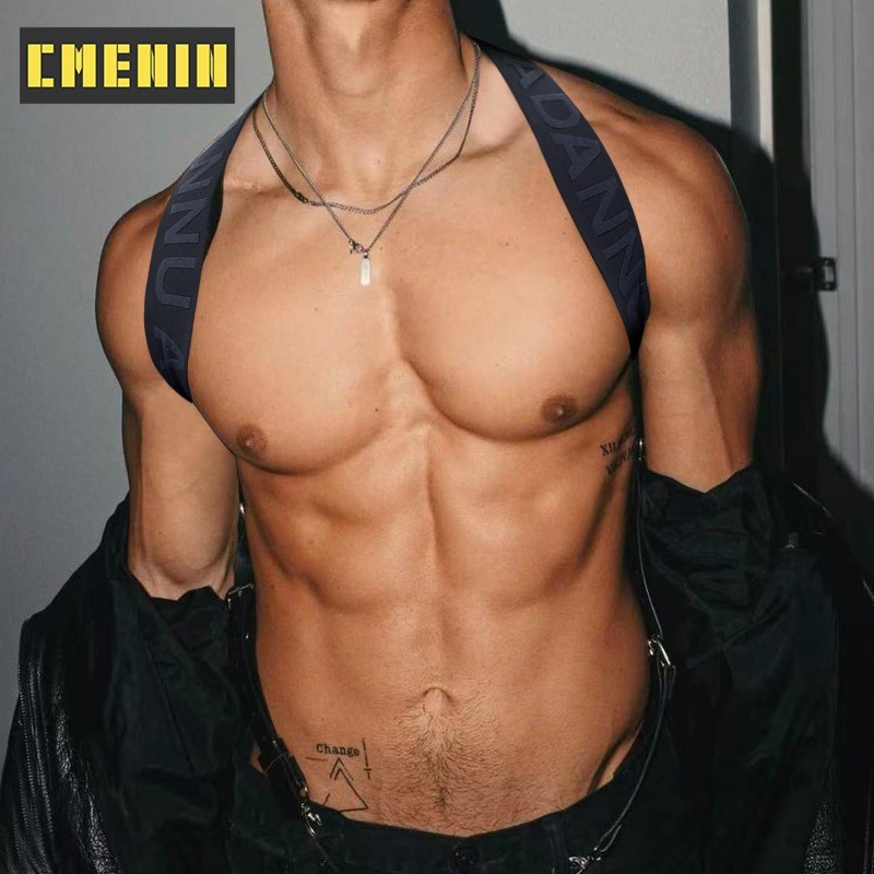 CMENIN ADANNU 1 Peça Roupa Íntima De Nylon Quente Masculina Cueca Jockstrap Levantamento De Quadril Tanga E Regata Conju