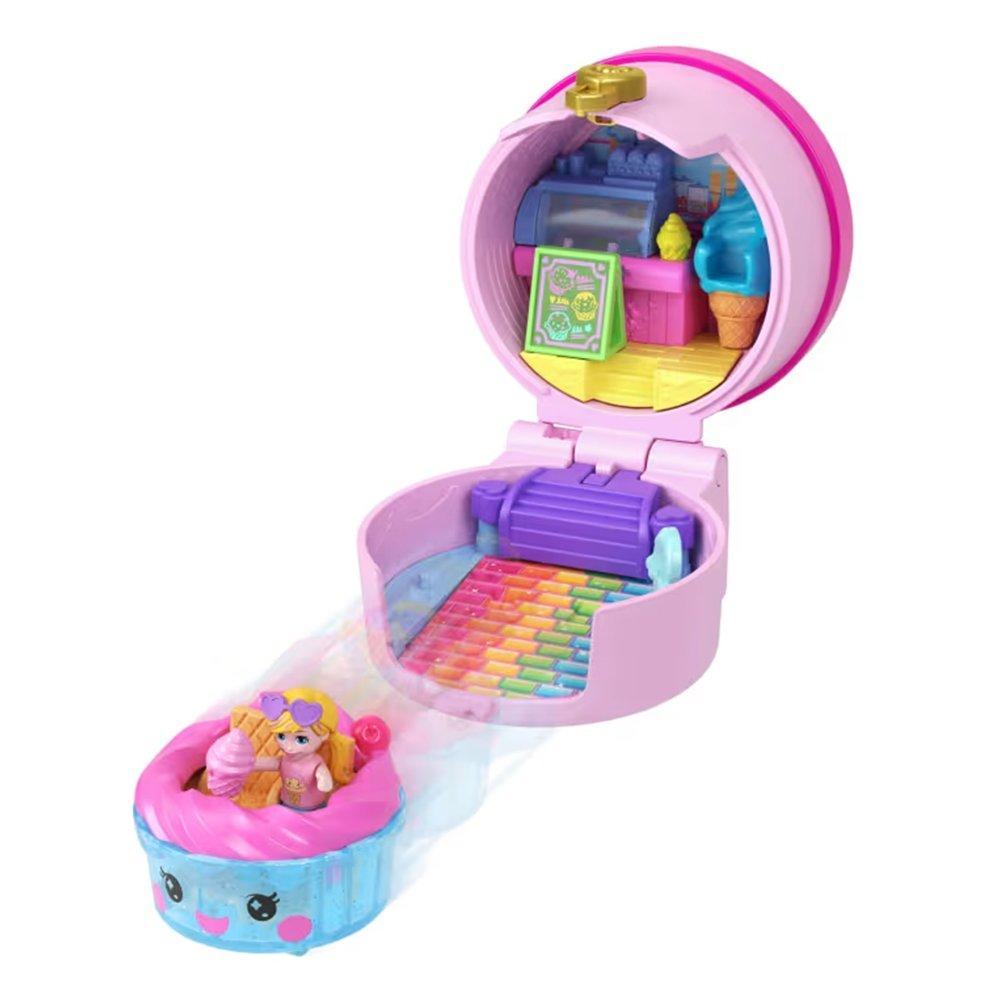 Polly Pocket Compacto Reveal Mattel Comidinha Rapida JCR44