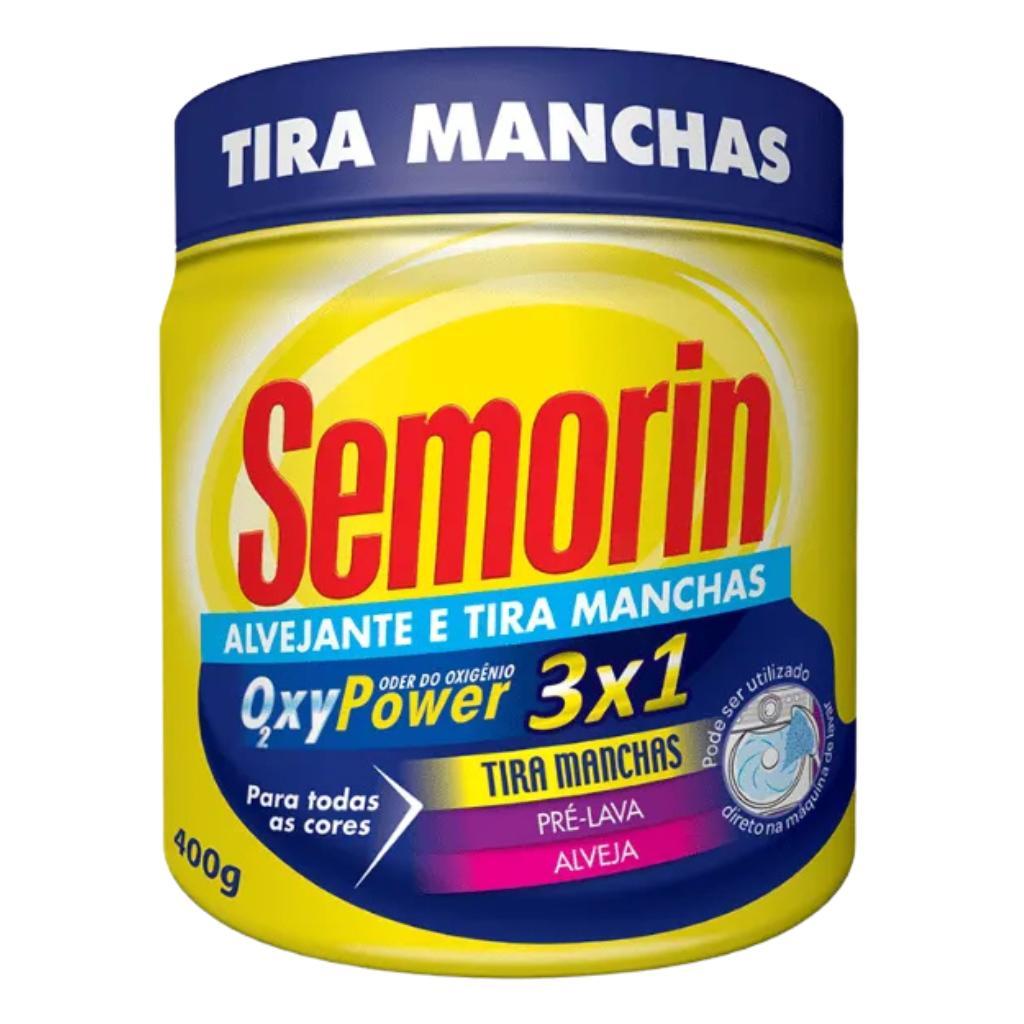Tira Manchas e Alvejante em Pó Semorin Oxy Power 400g