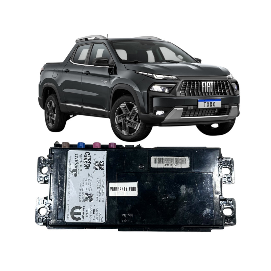 Modulo Central Som Multimidia Original Fiat Toro 22/26
