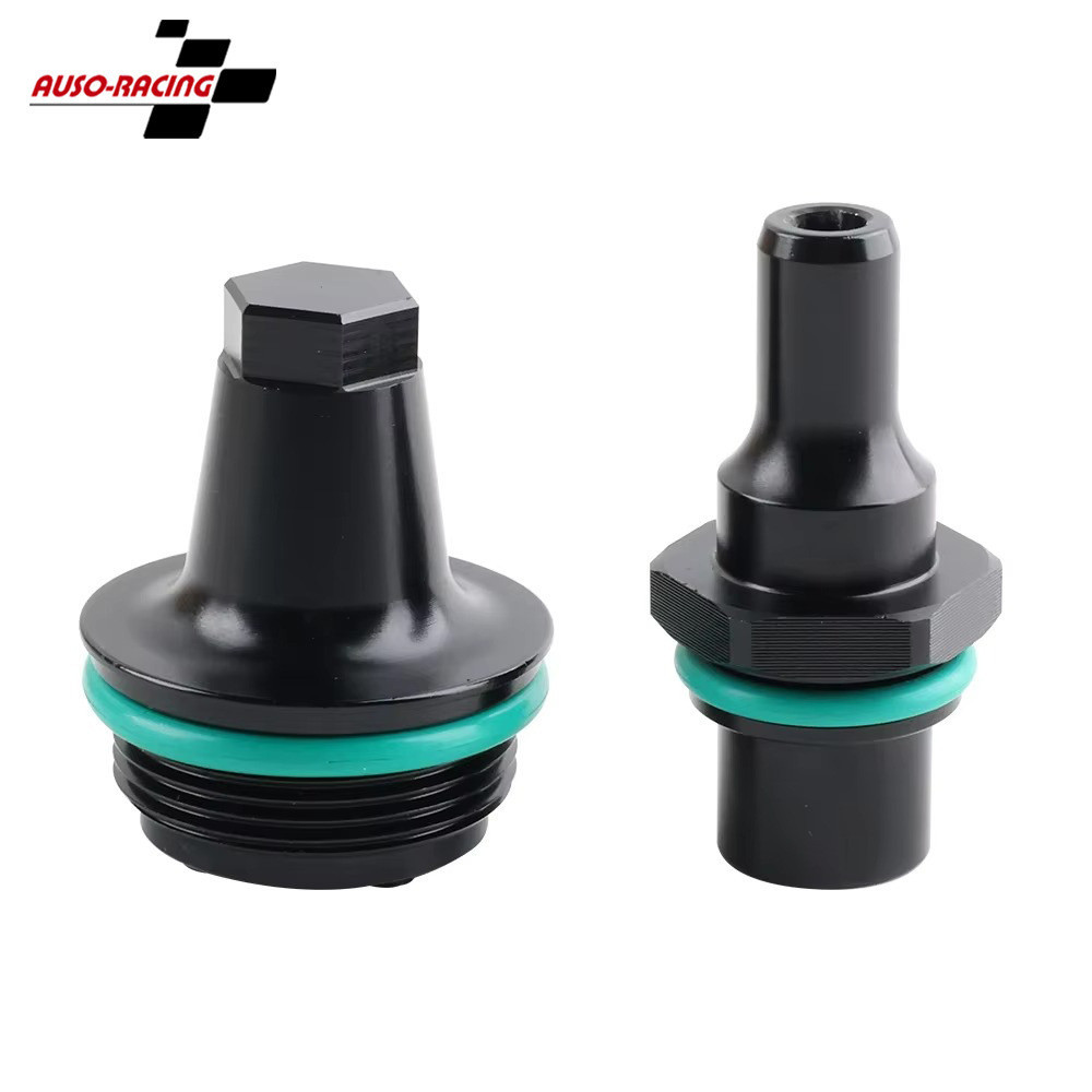 Modificação do carro adequada para BMW E90 E91 E92 E82 Twin Turbo motor PCV válvula Kit de cobertura de alumínio produto