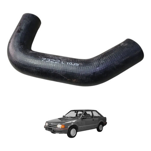 Mangueira Inferior Radiador Escort 1.6 Cht 1984 A 1992