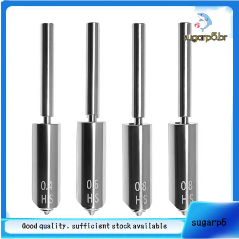 Bocal De 4 Unidades Para S1 Max 0.4 + 0.6 + 0.8 Mm Heatbreak Hotend Substituição Rápida Extrusora Peças