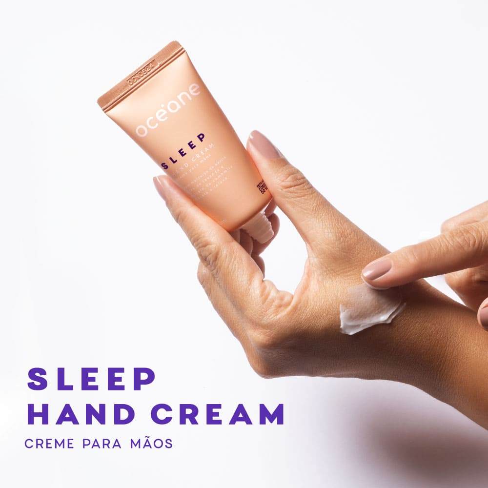 Creme para Mãos com Camomila e Lavanda - Sleep Hand Cream 30ml