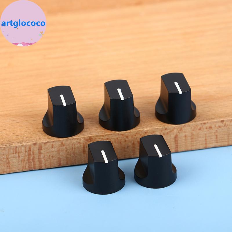Artglococo 5 Peças Botão Tipo Dubill 19 * 16mm Potenciômetro Baquelite Tampa Codificador Interruptor De Banda Flor Eixo
