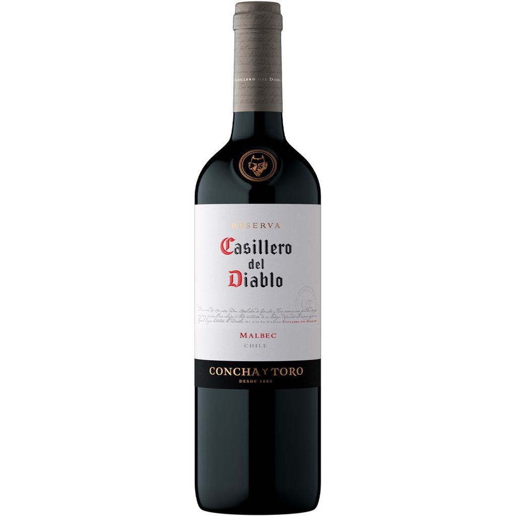 Vinho Chileno Tinto Seco Casillero Del Diablo Malbec 750ml
