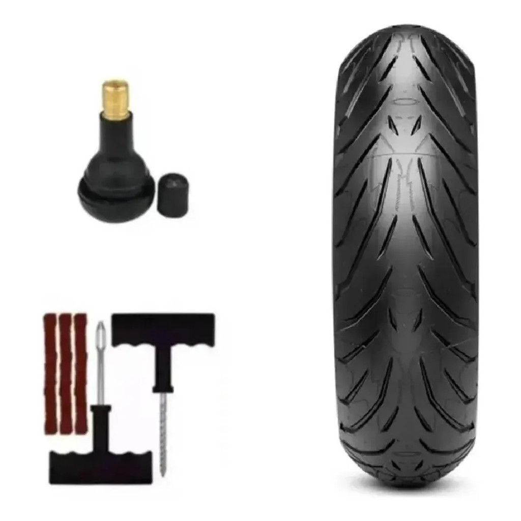 Pneu Pirelli Moto Traseira Angel 160/60 Z 17 + Kit Reparo