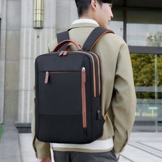 Mochila de viagem unissex, multifuncional, reforçada e impermeável, adequada para laptops.