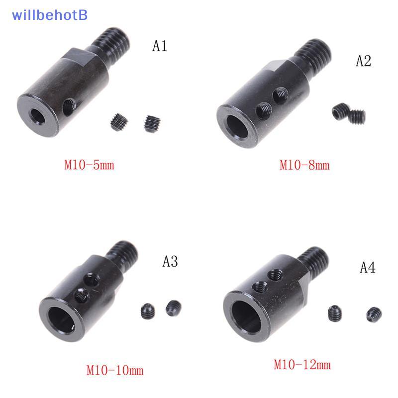 [WillbehotB] 5mm/8mm/10mm/12mm Haste M10 Mandril Conector Adaptador Ferramenta De Corte [Novo]
