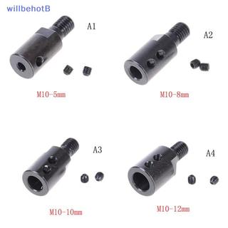 [WillbehotB] 5mm/8mm/10mm/12mm Haste M10 Mandril Conector Adaptador Ferramenta De Corte [Novo]