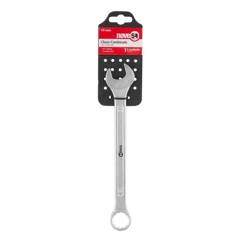 Chave Combinada 19 Mm Aço Carbono Cromada Nove54 · foto 2