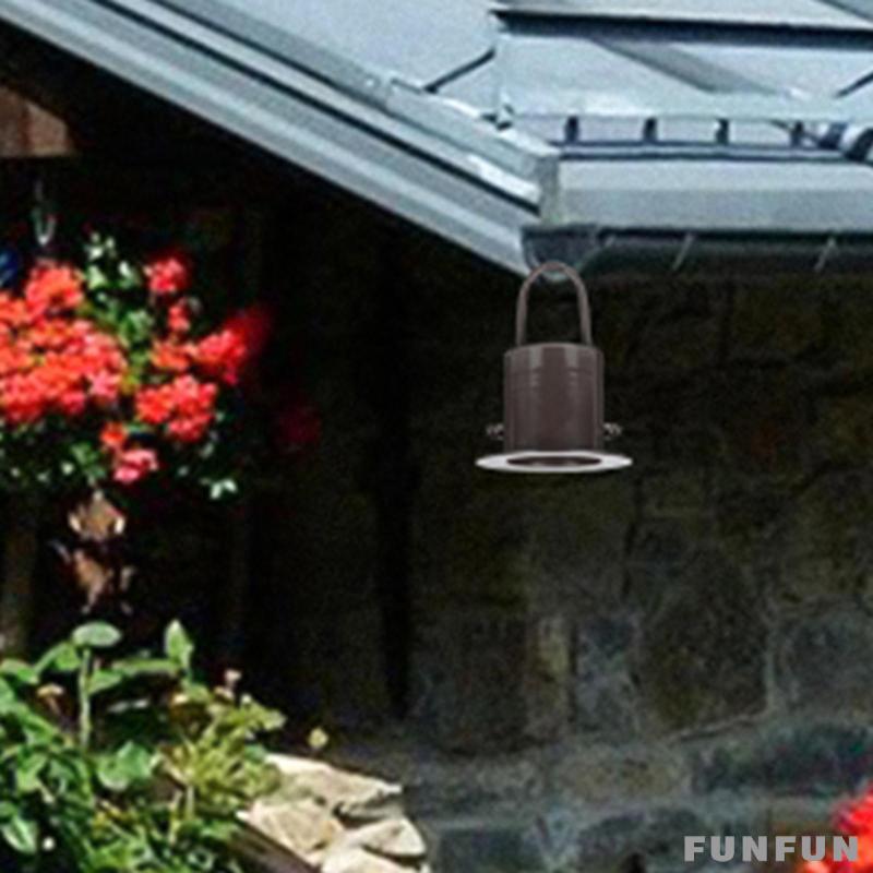 [Funfun] Protetor De Bico De Calha De Correntes De Chuva Filtro De Instalação De Alumínio À Prova De Ferrugem Downspout