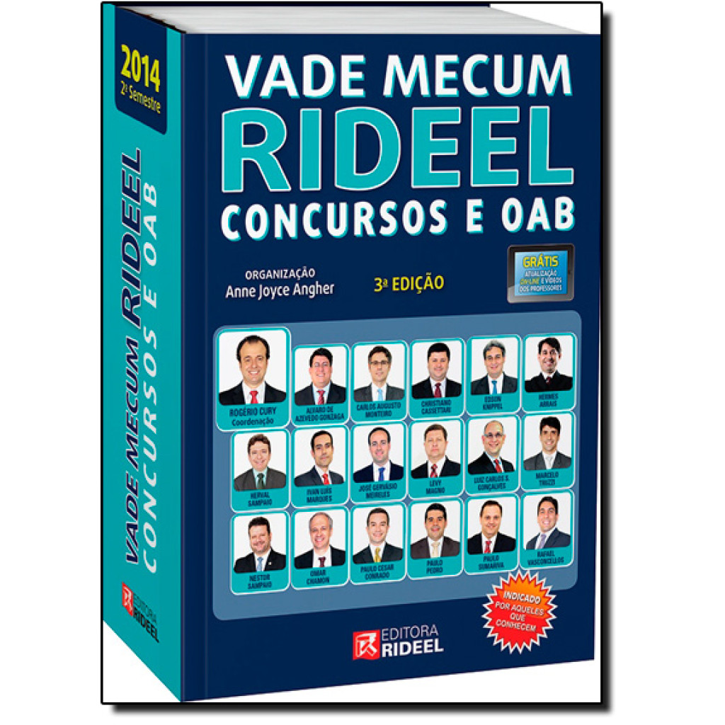 Vade Mecum Rideel Concursos e Oab - 2014