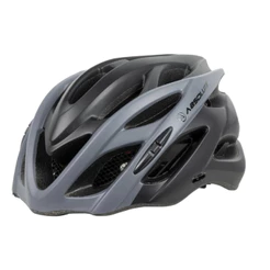 Capacete Absolute Wild MTB Speed Urbano Preto Cinza com LED Refletivo Traseiro Ajustável