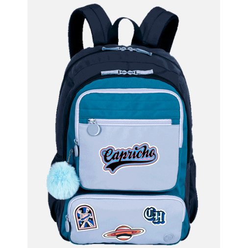 MOCHILA CAPRICHO CLASS COSMIC PATCHES SESTINI