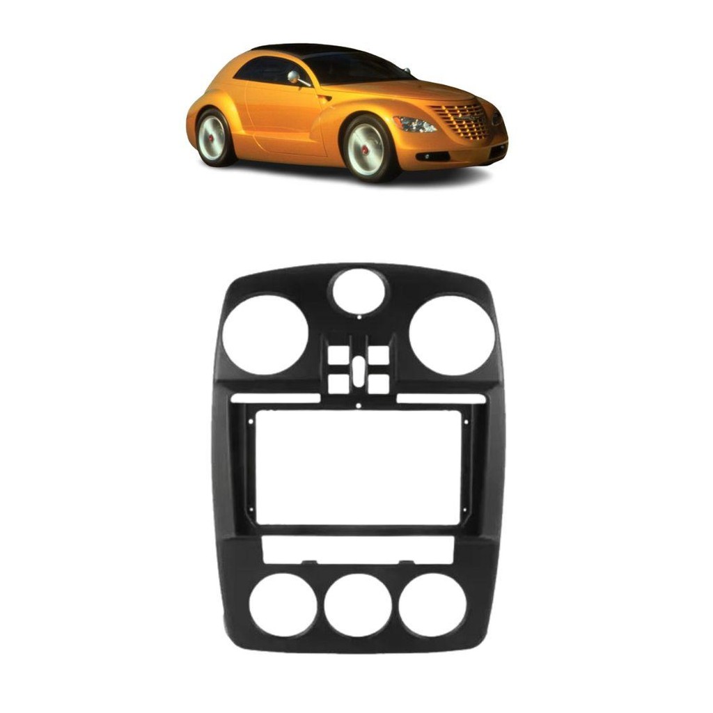 MOLDURA 9 POLEGADAS CHRYSLER PT CRUISER PRETO
