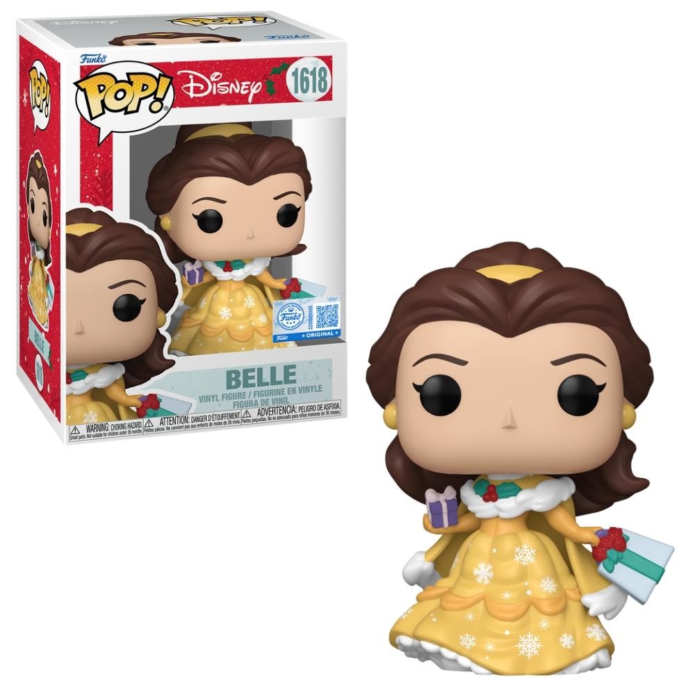 Boneco Funko Pop! Disney Princesas de Natal - Bela em Oferta na Shopee