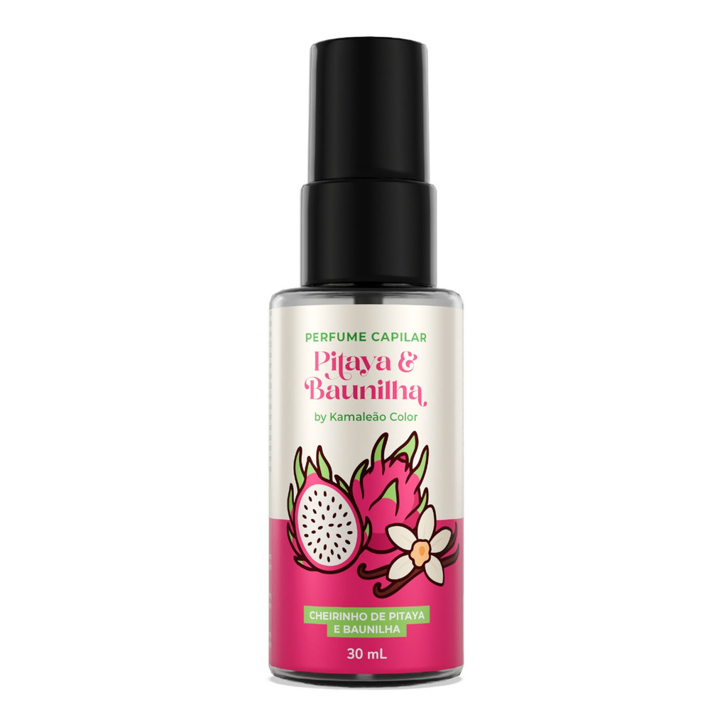 Perfume Capilar Tentação de Pitaya e Baunilha Kamaleão Color 30ml