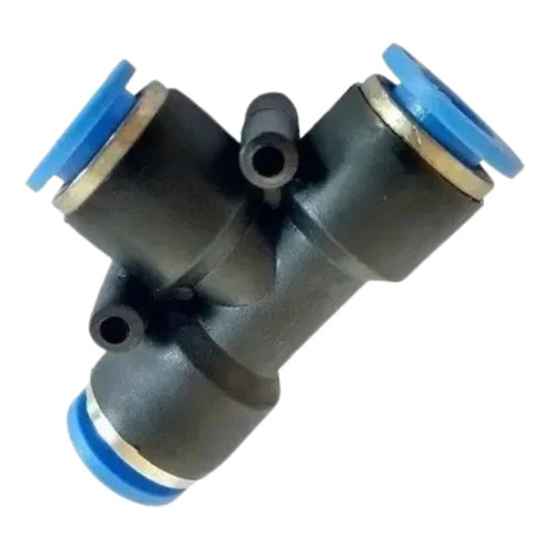 Conexão pneumática união em t 4mm - 4 peças