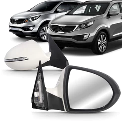 Retrovisor Sportage 2011 2012 2013 2014 2015 2016 Com Pisca