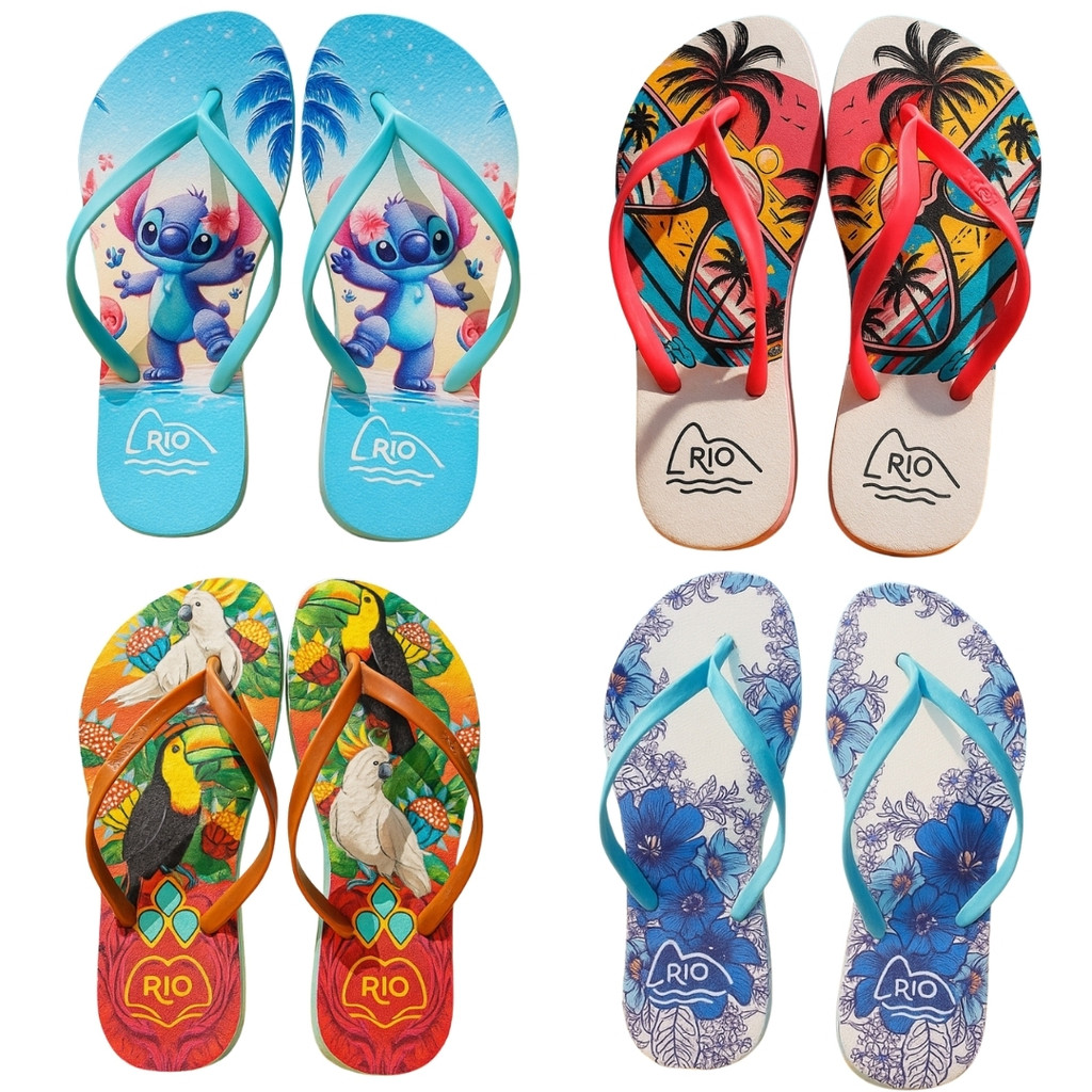 
Chinelo Feminino Anatômico e Antiderrapante Casual - Perfeito Para O Dia A Dia