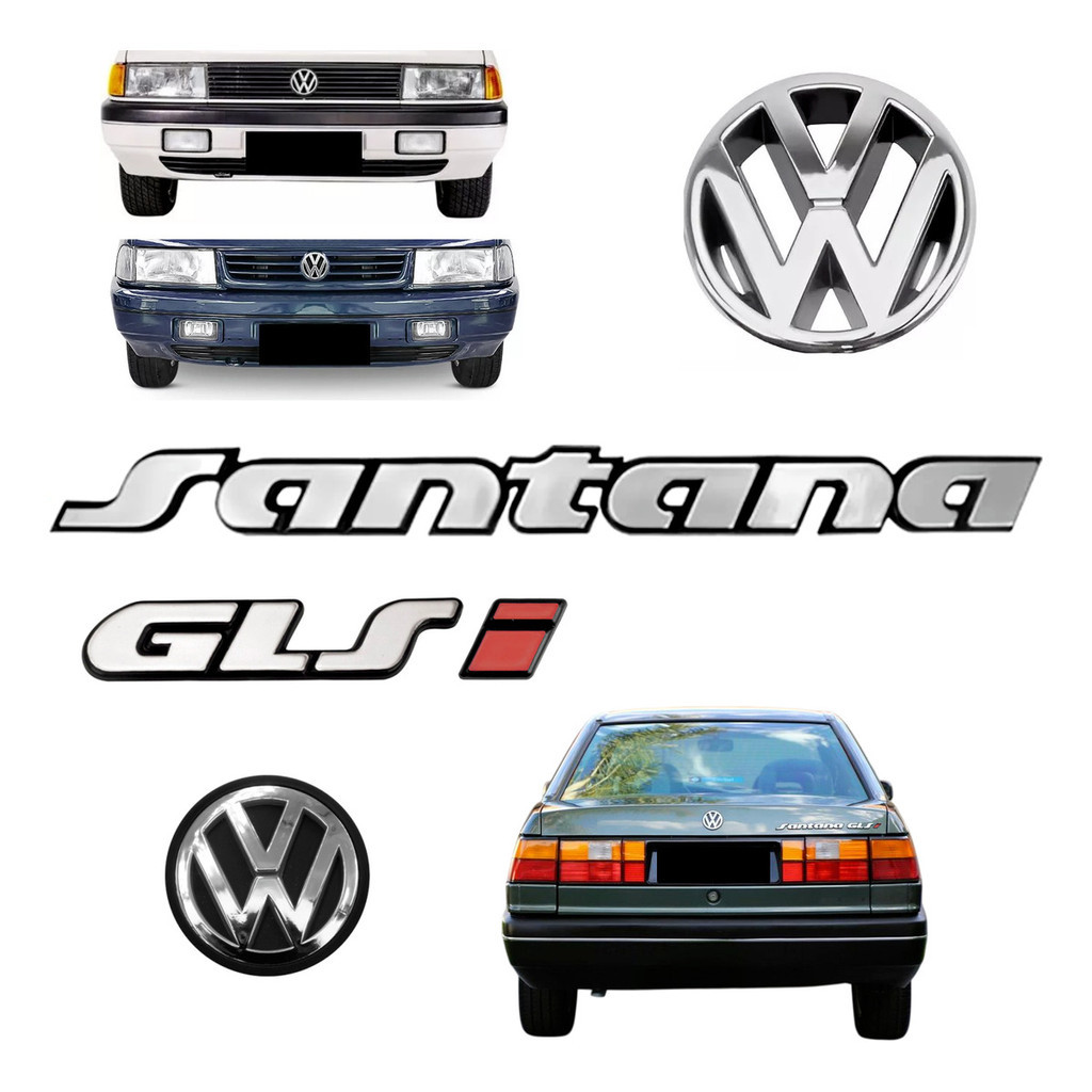 Kit Emblemas Santana Glsi - 1991 À 1998