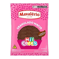 Chocolate Granulado Macio Mavalério 2,5Kg
