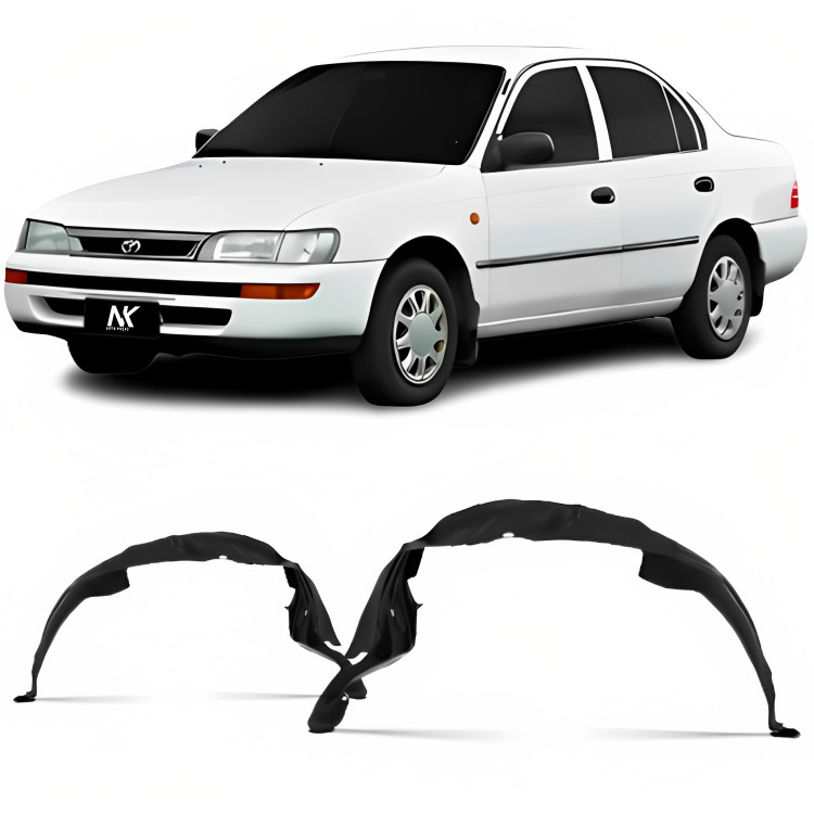 Par/Un Parabarro Dianteiro Corolla 1998 99 00 2001 2002 Mold. Original