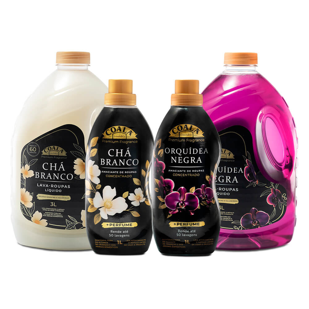 Kit Coala Laundry - Chá & Orquídea