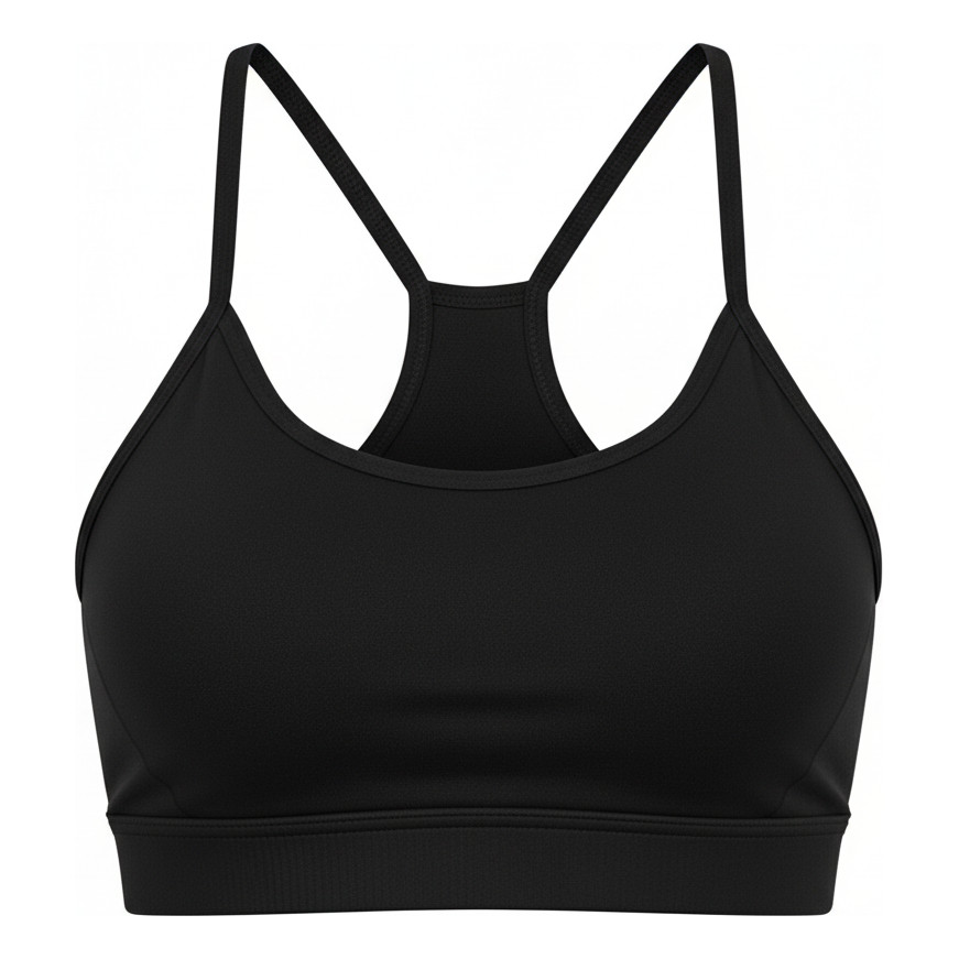Top Básico Fitness Alcinha Sem Bojo Feminino Academia Preto Azul Cinza Crossfit