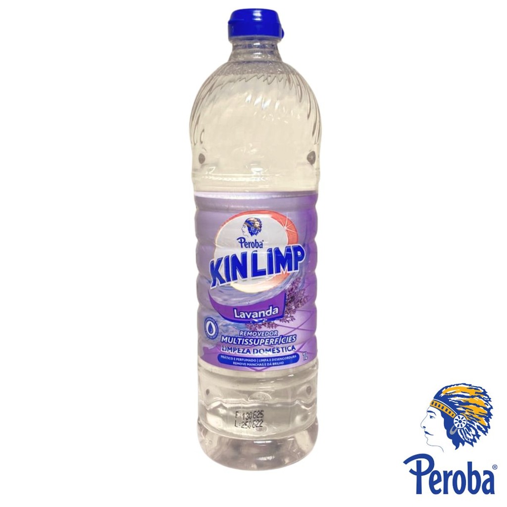 Lavanda Peroba 1L Removedo Multiuso Perfumado Brilho Intenso Banheiro Cozinha Remove Gordura KinLimp em Oferta na Shopee