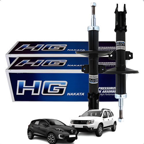 2 Amortecedor Dianteiro Nakata Renault Captur Duster 1.6 2.0 em Oferta na Shopee