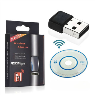 Adaptador WiFi USB 2.4GHz 950Mbps Mini Dongle Antena PC Notebook Internet Sem Fio 802.11