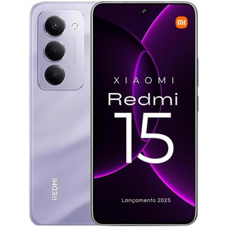 Smartphone Xiaomi Redmi 15 256gb / 128gb Versão Global Original Envio Imediato (PELÍCULA CORTESIA)