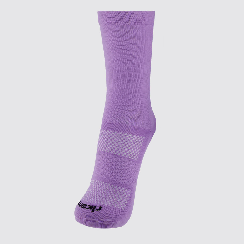Meia Rikam Cano Médio Colors Feminina Lilás
