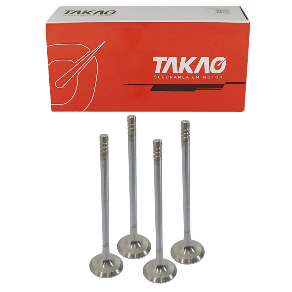 Jogo Valvulas Escape TAKAO Para Uno Way Punto Attractive 1.4 8v Fire Evo em Oferta na Shopee