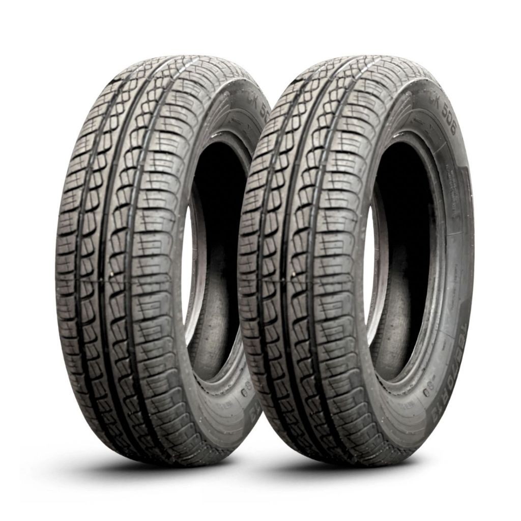 Kit 2 Pneu Aro 13 165/70r13 Cockstone Remold Premium 79t