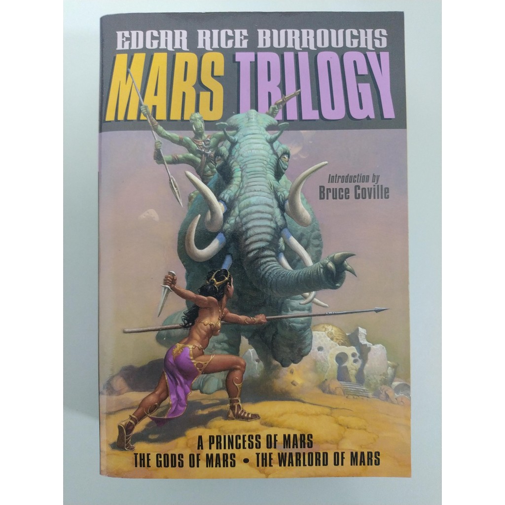 Mars Trilogy (a Princess Of Mars / The Gods Of Mars / The Warlord Of Mars) de Edgar Rice Burroughs