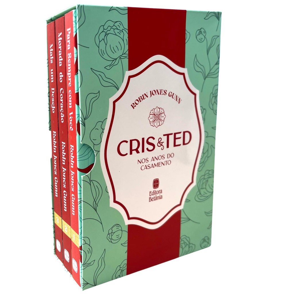 Box Cris e Ted - Nos Anos do Casamento em Oferta na Shopee