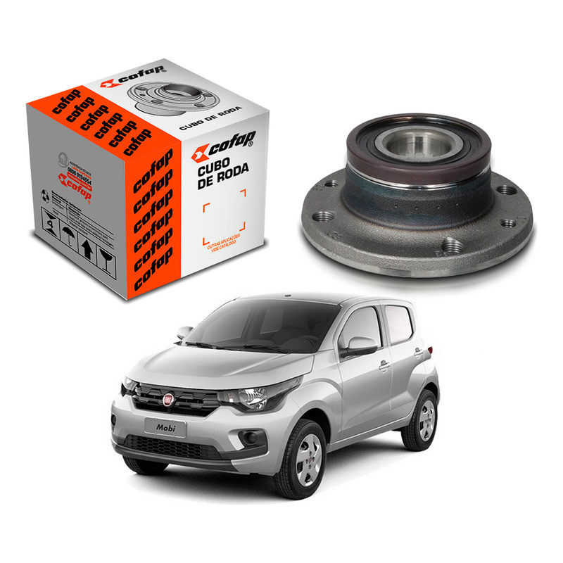 Cubo De Roda Traseiro Abs Mobi 1.0 2016 A 2017 em Oferta na Shopee