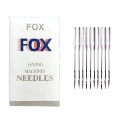 50 Agulhas Máq. Costura Reta Industrial Cabo Fino Dbx1 em Oferta na Shopee