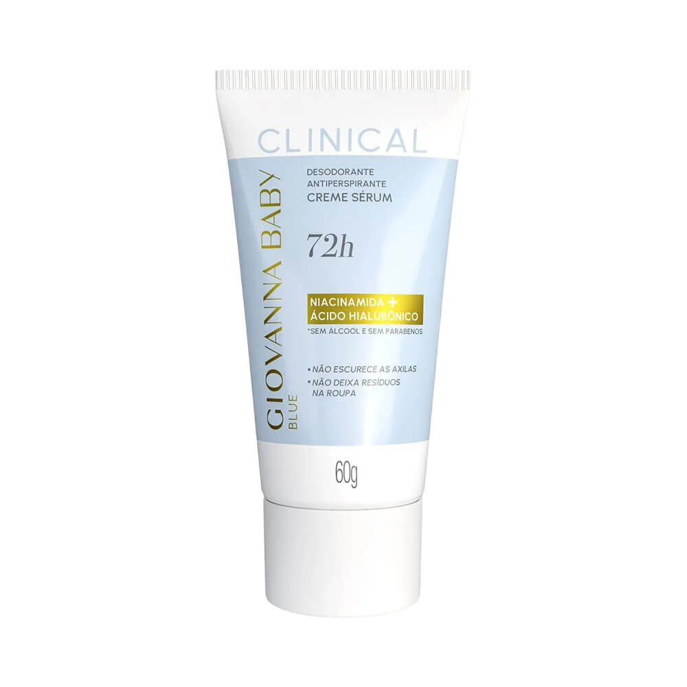 Desodorante Creme Giovanna Baby Clinical 72h Blue 60g