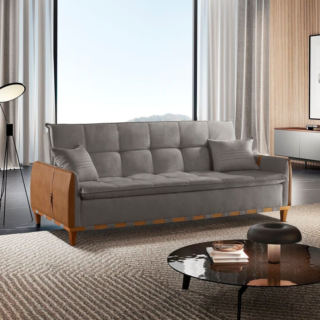 Sofá Cama para Sala de Estar Ref 43 - 2501-b Firenze em Oferta na Shopee