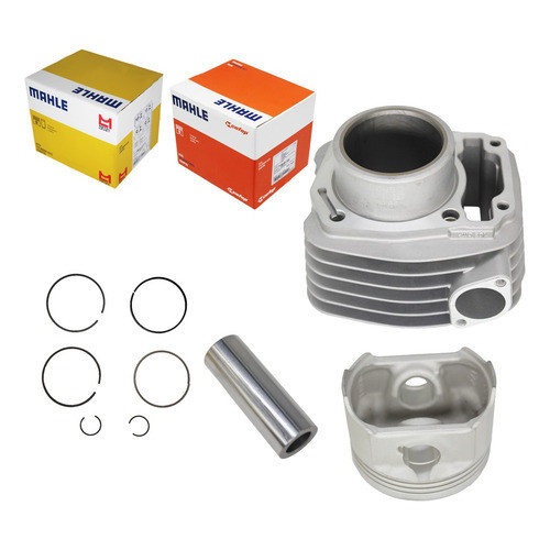 Kit Camisa Pistao Anel Cg 160 Titan 2016 Metal Leve