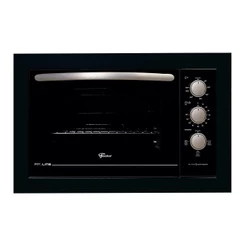 Forno Fischer Fit Line 48L Preto de Embutir com Grill e Timer