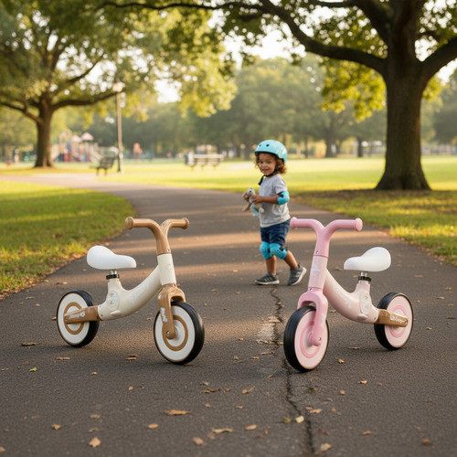 Bicicleta De Equilibrio Sem Pedal Desenvolvimento Infantil Marrom
